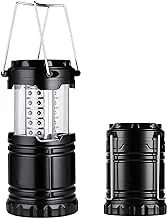 Joyzzz Portable Camping Lantern, Battery Powered Led Camping Light for Power, Tent lamp, Tent Light for Emergency Backpacking, Camping, Hiking Fishing Outdoor and Indoor, Outage