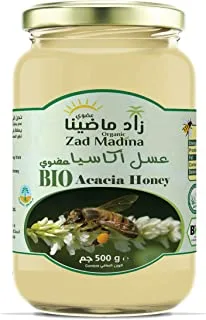 Zad Madina Organic Acacia Honey, 500 gm