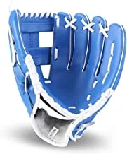 Joyzzz Baseball Glove - Durable Softball Mitt with Cushion PU Leather, 10.5 Inch Left Handed Baseball Glove, Right Hand Throw, Baseball Mitt for Kids, Youth, Adult, Beginner or Outfielder