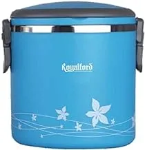 Royalford Lunch Box, Stainless Steel, 1.8L, Blue, Rf- 5650