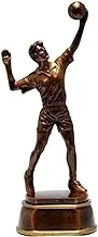 Leader Sport 1758C Volleyball Male Figure Trophy, Anti Gold One Size