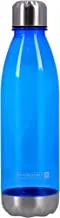 زجاجة مياه من رويال فورد 680 مل- زجاجة بوليمر RF11143 بغطاء معدني مثالية للمنزل والمكتب والصالة الرياضية بنسبة 100٪ للطعام وخالية من البيسفينول وأنيقة صديقة للبيئة
