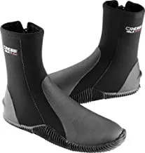Cressi Tall Neoprene Boots for Snorkeling, Scuba Diving, Canyoning, available in Neoprene 5 & 7 mm - Isla: designed in Italy