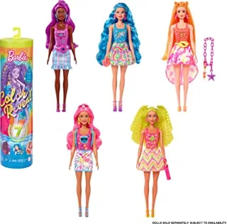Color Reveal Barbie Asst (5) - Neon Tie-Dye Series