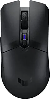 ASUS P306 TUF GAMING M4 WL: 8,000 DPI optical sensor for pinpoint accuracy, 100% PTFE mouse feet for smooth glide, and 70-hour battery life on a single charge.