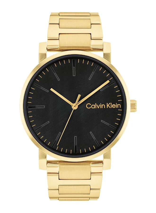 CALVIN KLEIN Men Analog Round Shape Stainless Steel Wrist Watch 25200257 43 mm