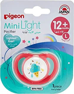 Pigeon Pigeon Minilight Pacifier L Size Girl, Piece of 1