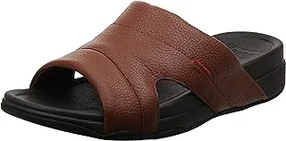 FitFlop FREEWAY POOL SLIDE IN LEATHER mens Sandals