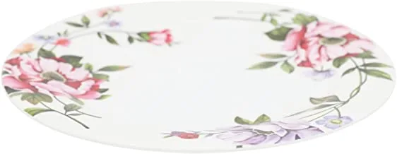 Abir Flat Plate, 12 Pieces, 20 cm, White