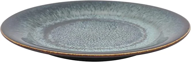 Trust Pro Oven Dish Porcelain Flat plate, 12 Pieces, 18 cm, Green