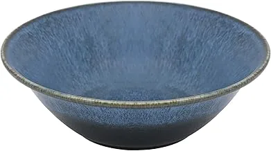 Trust Pro Oven Dish Porcelein Deep Bowl, 12 Pieces, 18 cm, Blue