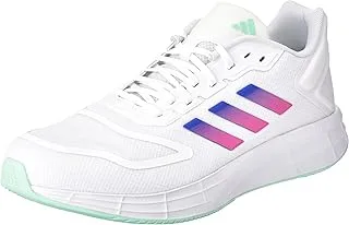 adidas Duramo 10 Mens Sneaker Shoes, Ftwwht/Lucblu/Shopnk, 44 2/3 EU