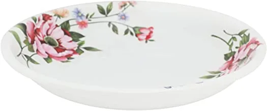 Abir Deep Round Plate, 12 Pieces, 36 cm, White