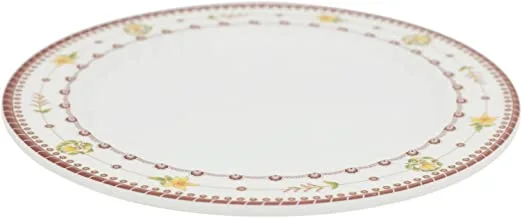 Narjis Flat Plate, 12 Pieces, 15 cm, White