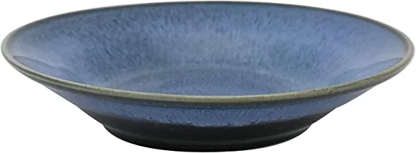 Trust Pro Oven Dish Porcelein Bowl, 12 Pieces, 18 cm, Blue