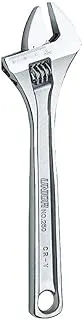 UNIOR 605113 - Adjustable wrench, 450 mm, 18 Inch, 60 mm max Joint size, premium chrome vanadium steel, made according to standard ISO 6787