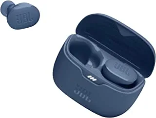 JBL Tune Buds True Wireless Noise Cancellling Earbuds, Pure Bass Sound, Bluetooth 5.3, LE Audio Support, Smart Ambient, 4-Mic Technology, 48H Battery, Water and Dust Resistant - Blue, JBLTBUDSBLU