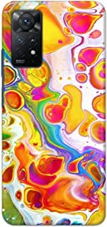 Khaalis Marble Print Multicolor matte finish designer shell case back cover for Xiaomi Mi Redmi Note 11 Pro 5G - K208222