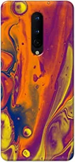 Khaalis Marble Print Multicolor matte finish designer shell case back cover for OnePlus 8 - K208219