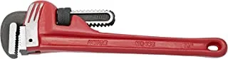UNIOR 601547 - Heavy duty pipe wrench, 18'', 76 mm max Joint size, premium chrome vanadium steel,adjustable upper jaw