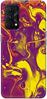 Khaalis Marble Print Multicolor matte finish designer shell case back cover for Realme GT Master - K208214