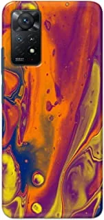 Khaalis Marble Print Multicolor matte finish designer shell case back cover for Xiaomi Mi Redmi Note 11 Pro 5G - K208219
