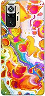 Khaalis Marble Print Multicolor matte finish designer shell case back cover for Xiaomi Redmi Note 10 Pro - K208222