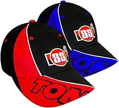 SS Acc0211 Professional Fancy Cap (Black/Red)