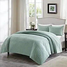 Comfort Spaces Kienna Quilt Coverlet Bedspread Ultra Soft Hypoallergenic All Season Lightweight Filling Stitched Bedding Set, Twin/Twin XL 66