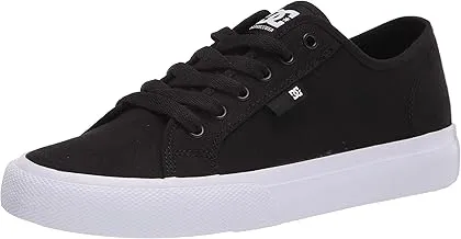 DC Men's Manual Low Top Vegan Friendly Casual Skate Shoe