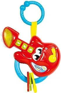 Clementoni Guiter Rattle with Sound - For Age 3+ Years Old
