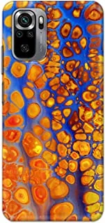 Khaalis Marble Print Multicolor matte finish designer shell case back cover for Xiaomi Redmi Note 10s - K208221