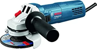 BOSCH - GWS 750 angle grinder, 750 Watt, 11000 rpm, Improved motor cooling to handle long-time works, High overload capability