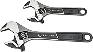 Crescent 2 Pc. Wide Jaw Adjustable Wrench Set 6
