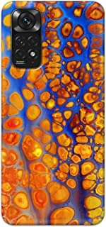 Khaalis Marble Print Multicolor matte finish designer shell case back cover for Xiaomi Redmi Note 11 - K208221