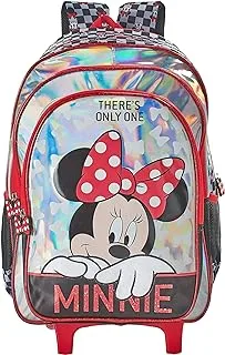 Disney Minnie Mouse One and Only Trolley Backpack, 16-Inch Size- Multicolor