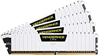Corsair Vengeance LPX 64GB DDR4 2666 C16 for DDR4 Systems - White