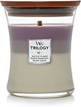 WoodWick Medium Hourglass Candle, Amethyst Sky Trilogy, 9.7 oz