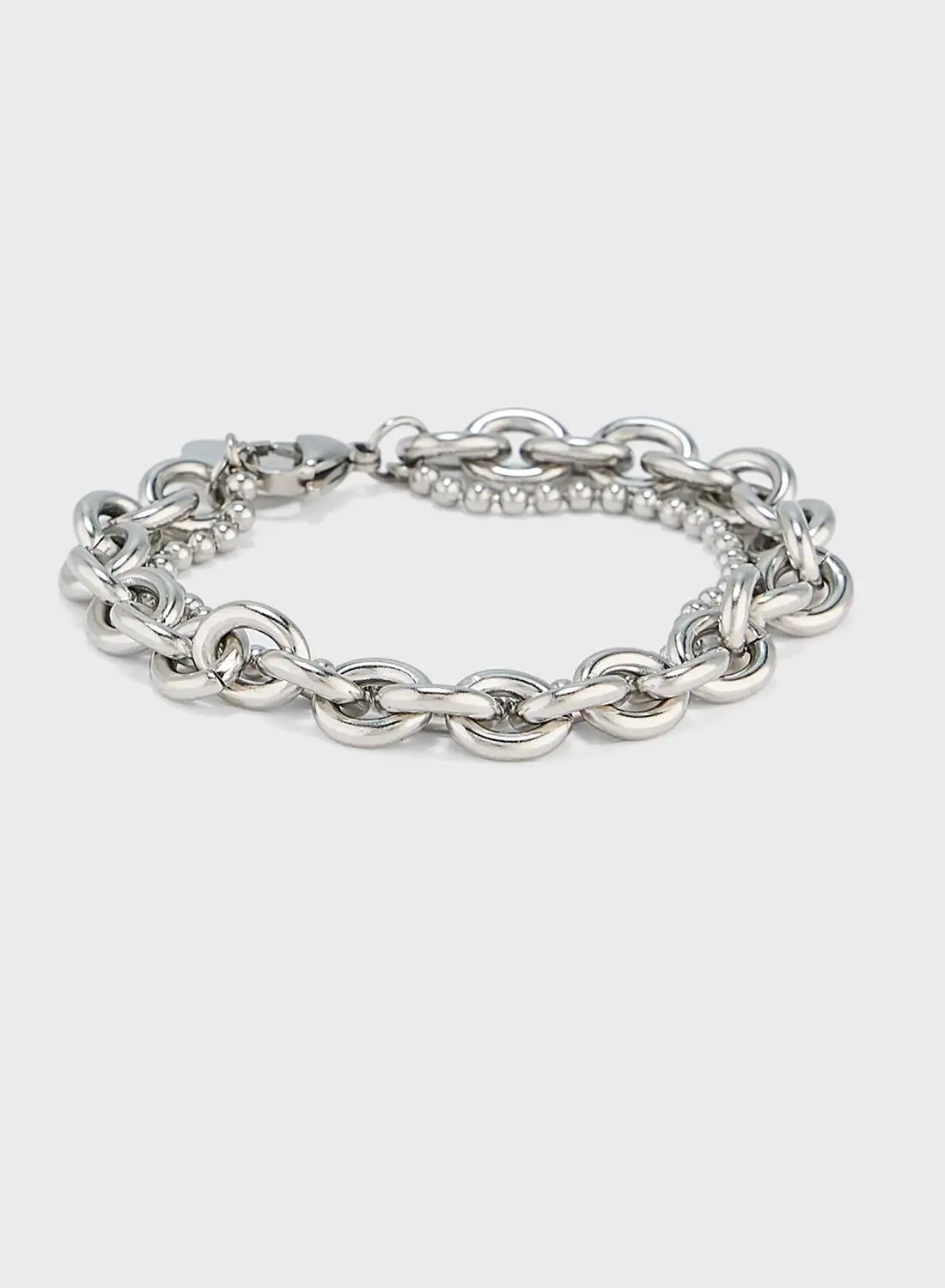 Seventy Five Layered Chunky Chain Bracelet