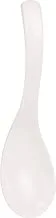 Dinewell Melamine White Serving Spoon, White, 9.75 Inch, Dws5014W,1 Pc
