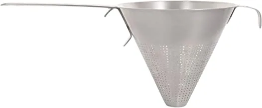 Raj Stainless Steel Conical Strainer, 26 Cm, Silver, Scs009