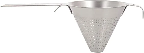 Raj Stainless Steel Conical Strainer, Silver-SCS006