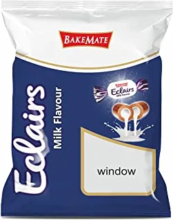 BakeMate Premium Eclairs Centre Milk Filled Chocolate Candy 2.5 Kg