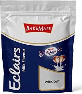 BakeMate Premium Eclairs Centre Milk Filled Chocolate Candy 0.5 Kg