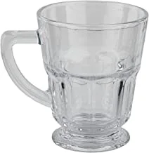 Al Saif Glass Cup 4-Pieces Set, Clear