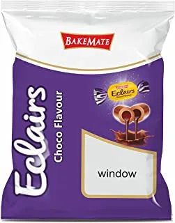 BakeMate Premium Eclairs Centre Choco Filled Chocolate Candy 2.5 Kg