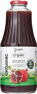 Granti 100% Organic Pomegranate Fresh Juice 1 Liter