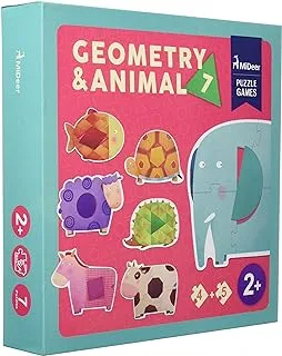 Mideer MD3022 My First Geometry & Animal Jigsaw Puzzle