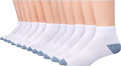 Hanes mens Hanes Men's Socks, X-temp Lightweight Socks, Crew and Ankle, 12-pack Casual Sock (pack of 12)