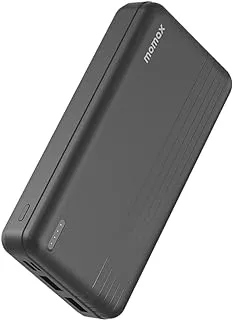 MOMAX iPower PD 2 20000mAh Fast Charging portable battery pack (Black)